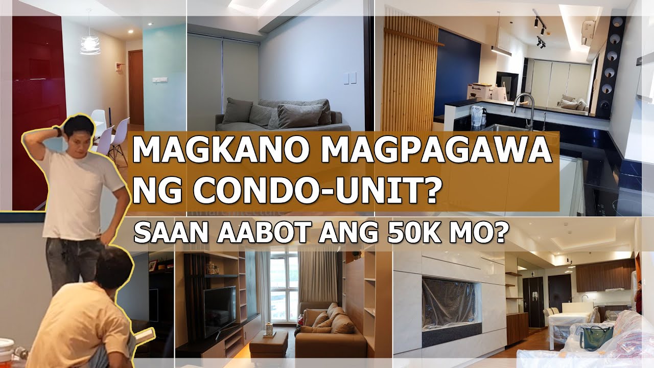 MAGKANO MAGPAGAWA NG CONDO UNIT? | CONSTRUCTION COST OF BASIC AND MID