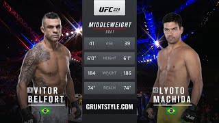 Vitor Belfort x Lyoto Machida | LUTA COMPLETA | UFC Fight Pass