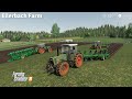 Plowing with 3x Fendt Tractor, Buying Cows, Planting Sugar Beet│Ellerbach│FS 19│Timelapse#04