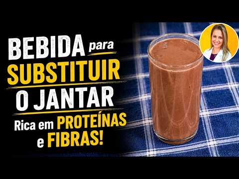 Substitua o Jantar - Cremoso, com Muita Proteína e Rico em Fibras!