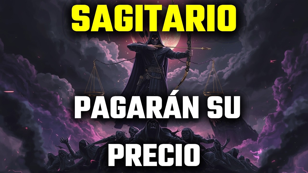 SAGITARIO Apostaron contra ti. La justicia oscura llega para ellos ahora ♐