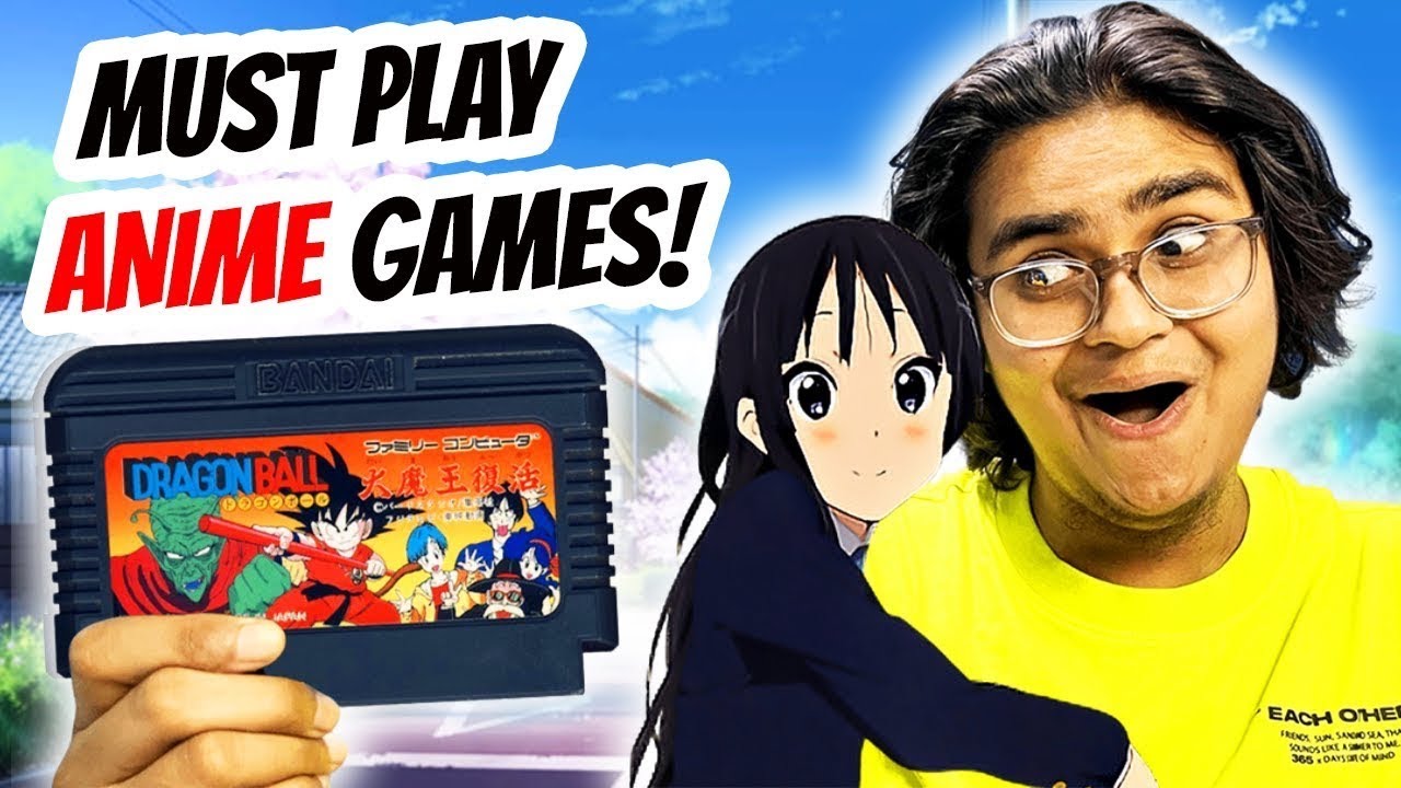 TOP 10 Anime/Manga Games on NES - YouTube