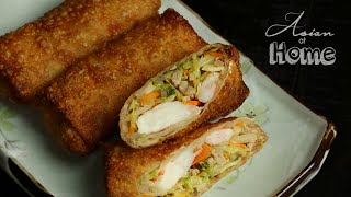 Pork and Shrimp Egg Rolls