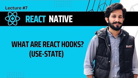 What are Hooks in react | useState in react native in Hindi | Urdu| ITS Gujrat