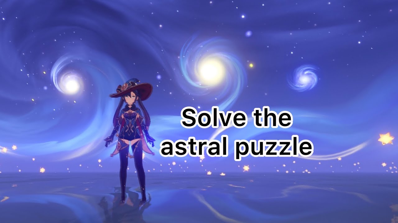 Solve the astral puzzle GENSHIN IMPACT YouTube