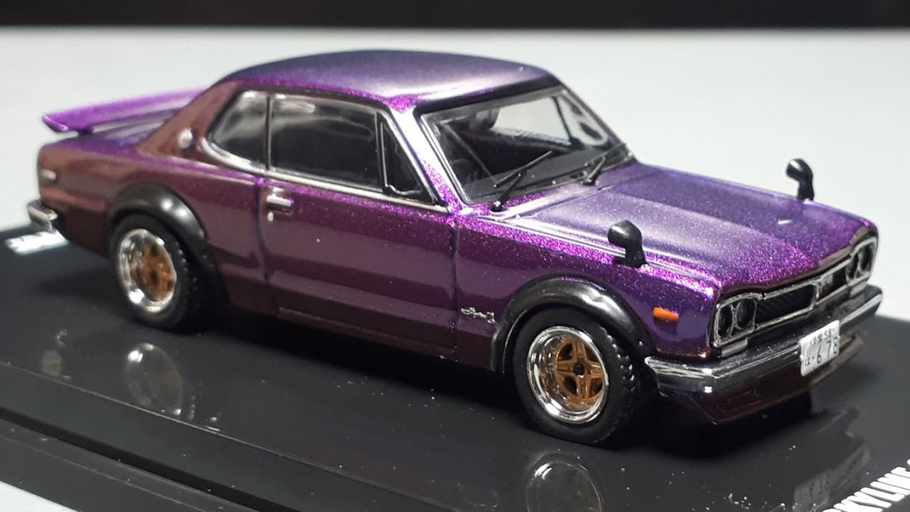 新品 IG3453 1/18 NISSAN Skyline 2000 GT-R Ignition Model 1:18 NISSAN Skyline 2000 GT-R (KPGC110) White