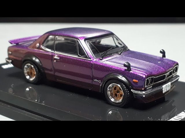 1/64 Nissan Skyline 2000 GTR Hakosuka by Inno64 diecast model car