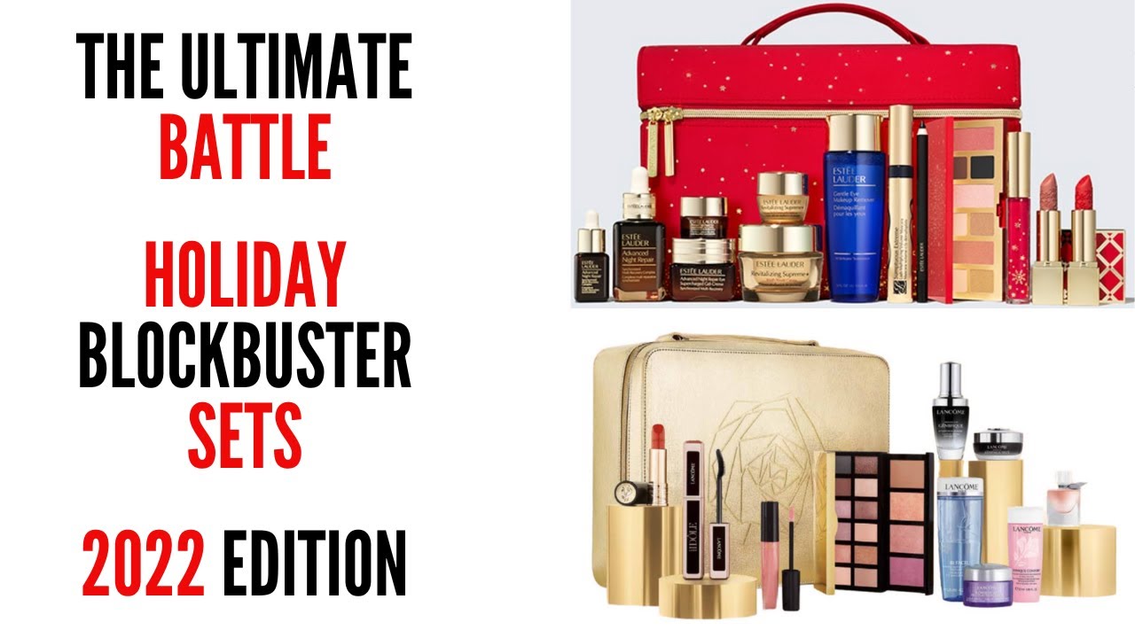 Battle of the Blockbuster Sets Holiday 2022 ( Estee Lauder &