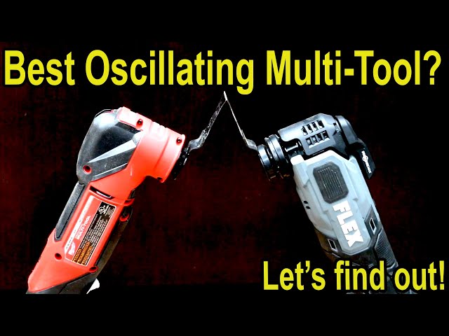 Best Cordless Oscillating Multi-Tools - 18V Shootout
