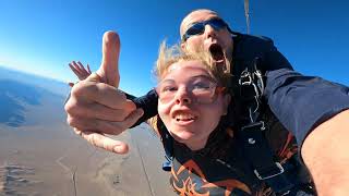 Rowans First Jump With Her Dad