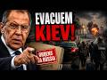 RÚSSIA ORDENA EVACUAÇÃO DE DIPLOMATAS DE KIEV “ataques sistemáticos contra centros de decisão”
