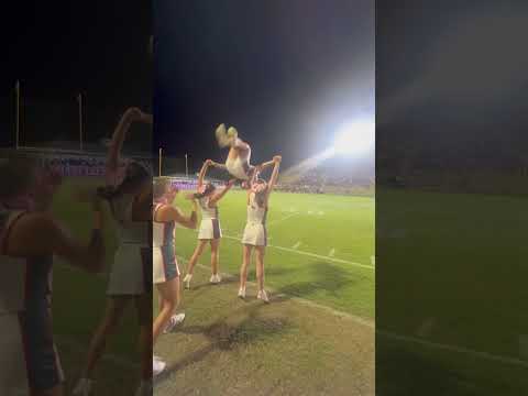 Cheering at Jackson vs St.Michael Game - St. Michael Catholic High School - Fairhope, Alabama