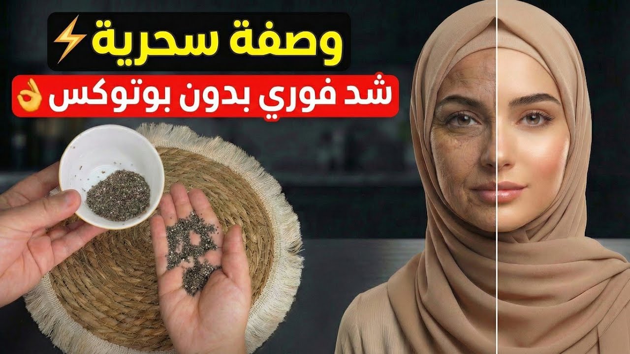 🔥أقوى ماسك طبيعي لشد البشرة ونضارتها في البيت