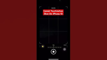 Comet C/2023 A3 (Tsuchinshan-ATLAS shot on IPhone 13 #comet #iphone