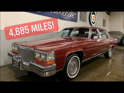 SOLD 4,685 Mile 1988 Cadillac Brougham for sale Specialty Motor Cars  Fleetwood Royal Seals WOW
