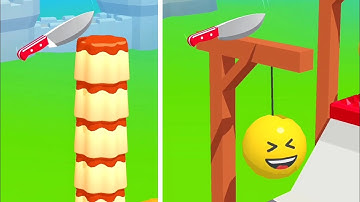 Slice It All Gameplay! Satisfying and Relaxing ASMR Slicing Video