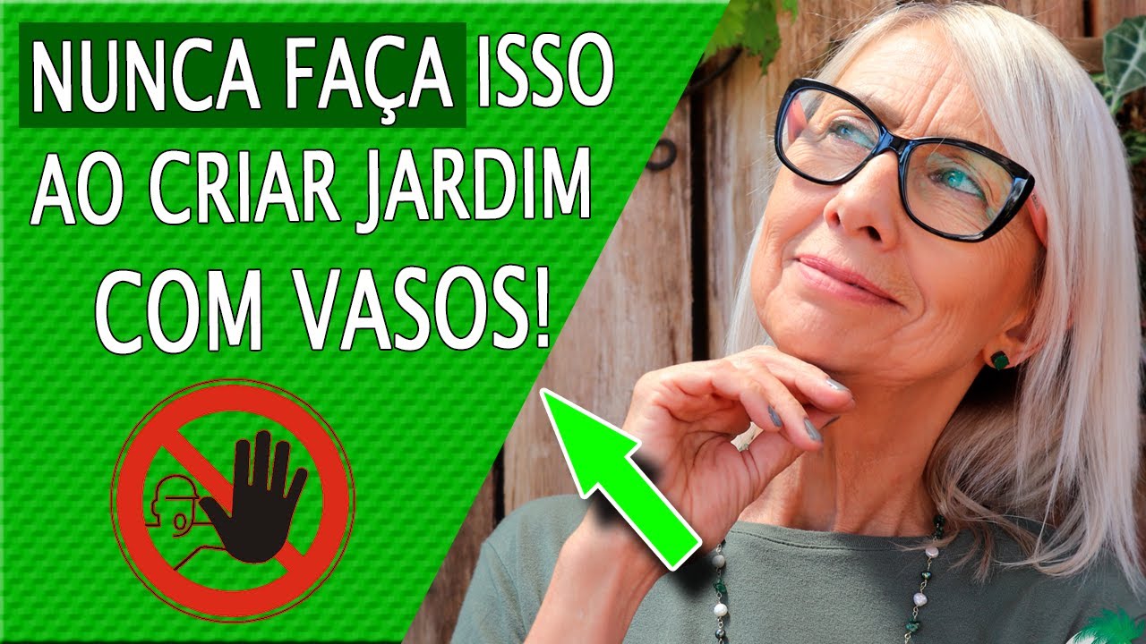 Você Faz Isso Quando Cria Jardim COM VASOS? É Necessário Ter Algo!