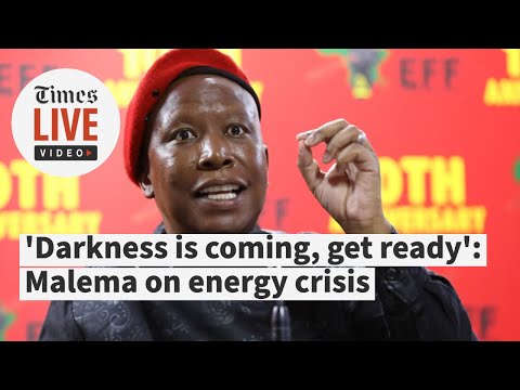 Malema's alarming speech on grid collapse & 'gullible' South Africans: 'We are going into darkness'