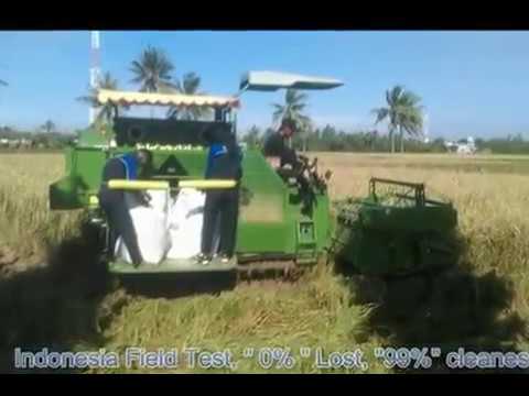 Traktor pertanian modern Mesin Panen Padi Combine Traktor pertanian modern Mesin Panen Padi Combine
