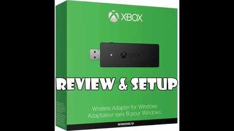 Microsoft Xbox Wireless Adapter for Windows - Setup & Review