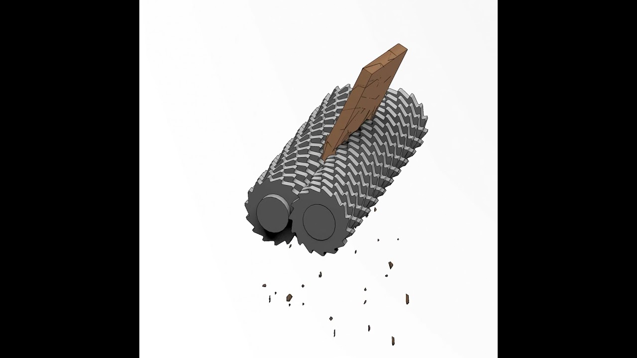 3D Animated Loop Video for Shredder Products | Portfolio: Industrial & Commercial Shredder Showcase