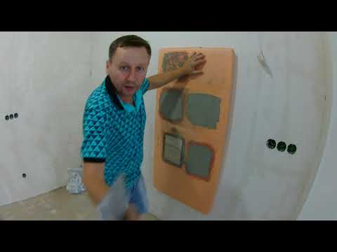 часть 2. Результат штукатурки по пеноплэксу