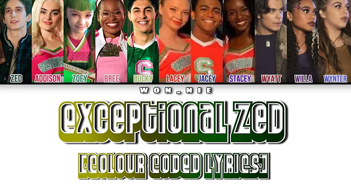 Exceptional Zed By ZOMBIES 3 (Colour Coded Lyrics)