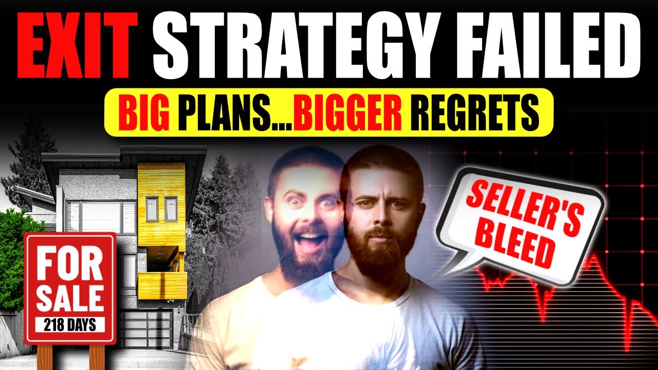 Exit Strategy FAILED – Sellers Regret Waiting for 2025 (Canada Real Estate Collapse)