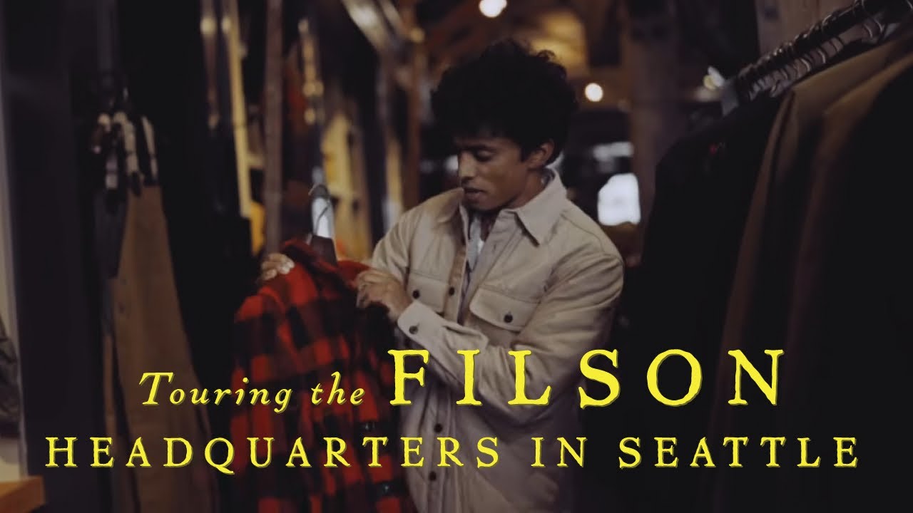 A SHOPPING TRIP (AND BEHIND THE SCENES) AT FILSON'S FLAGSHIP IN SEATTLE - With Rajiv Surendra