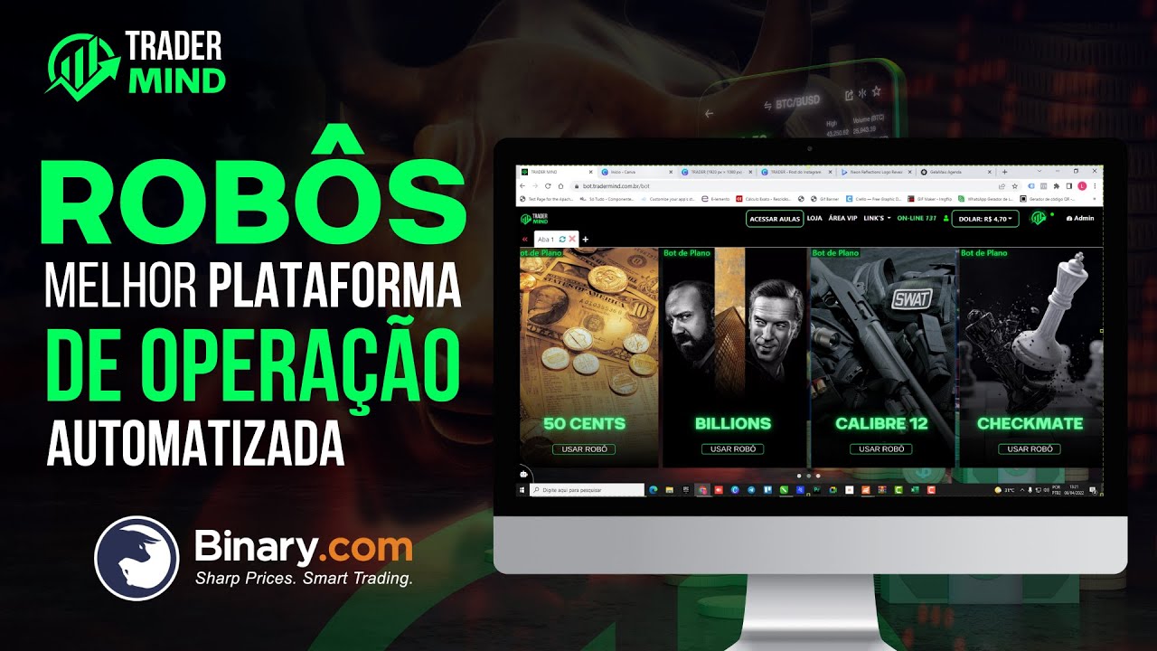 ROBÔS BINARY – MELHOR PLATAFORMA