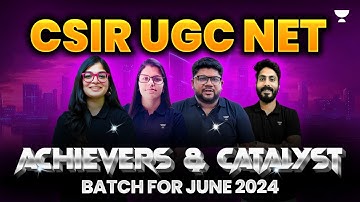 CSIR NET June 2024 Chemical Science | ACHIEVERS Batch