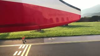 AUSTRIAN DASH 8 Q400 | Full Taxi & Takeoff | Innsbruck Airport