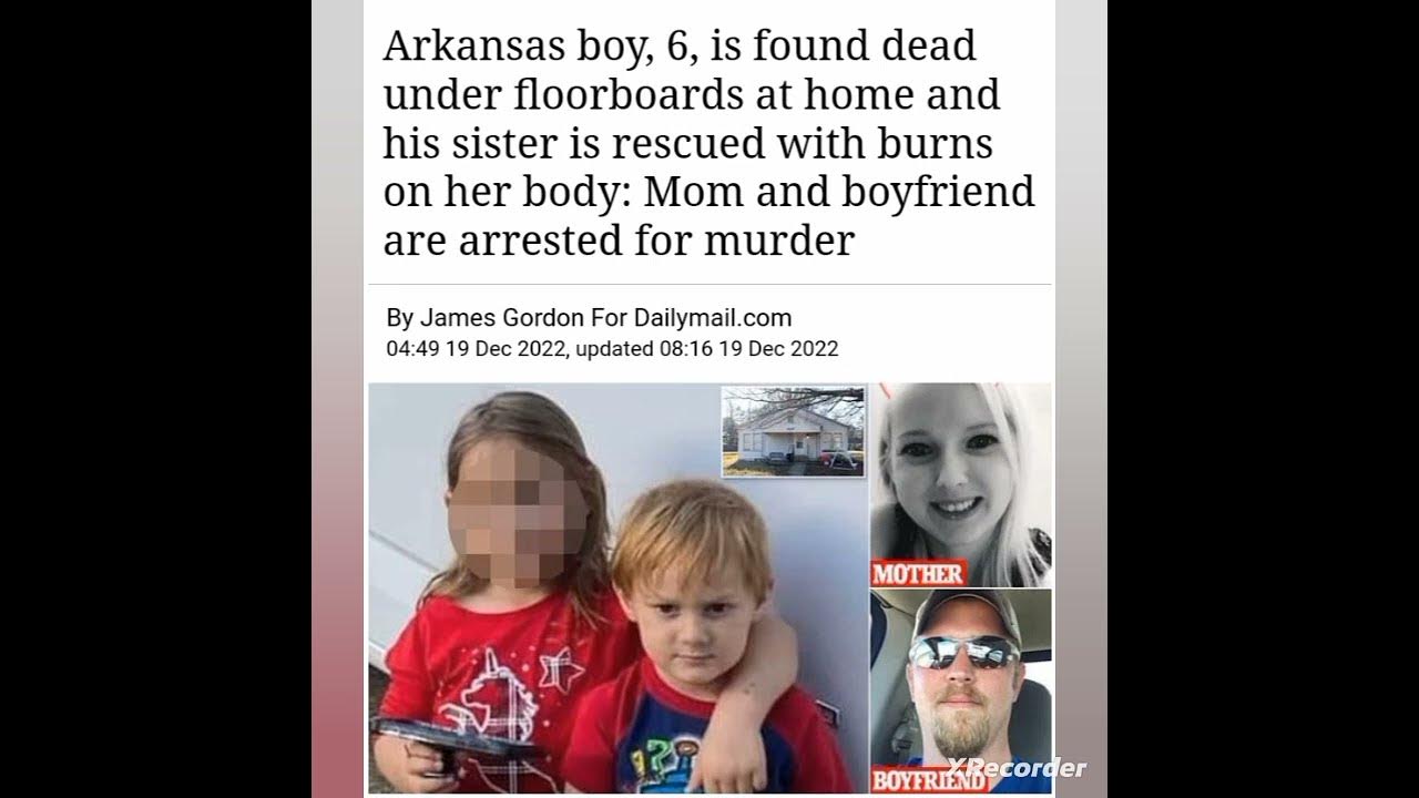 Ashley Roland 28 & Nathan Bridges arrested after boy 9 found d*ad & little girl rescued... - YouTube