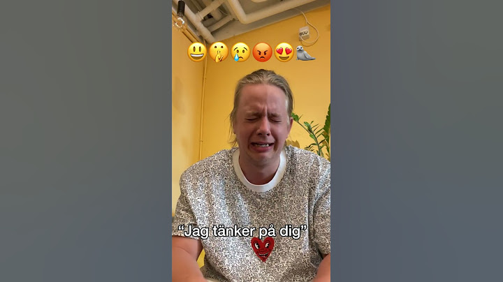 Vilken emoji är du när du tänker på någon?