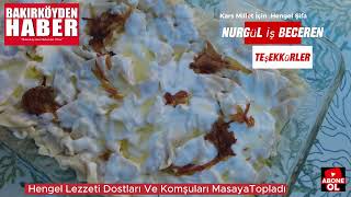 Kocaali'de Kars Hengel'in Lezzeti Dostları Ve Komşuları Masaya Topladı