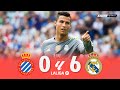 Espanyol 0 x 6 Real Madrid (5 goals by C. Ronaldo) ● La Liga 15/16 Extended Goals &amp; Highlights HD