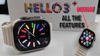 HELLO WATCH 3 PLUS - know all its features