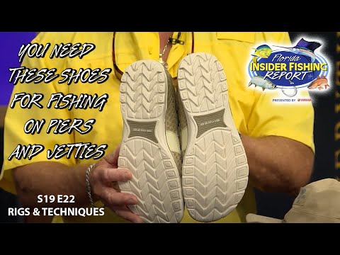 Pier & Jetty Fishing Tips: THESE SHOES WERE MADE TO FISH