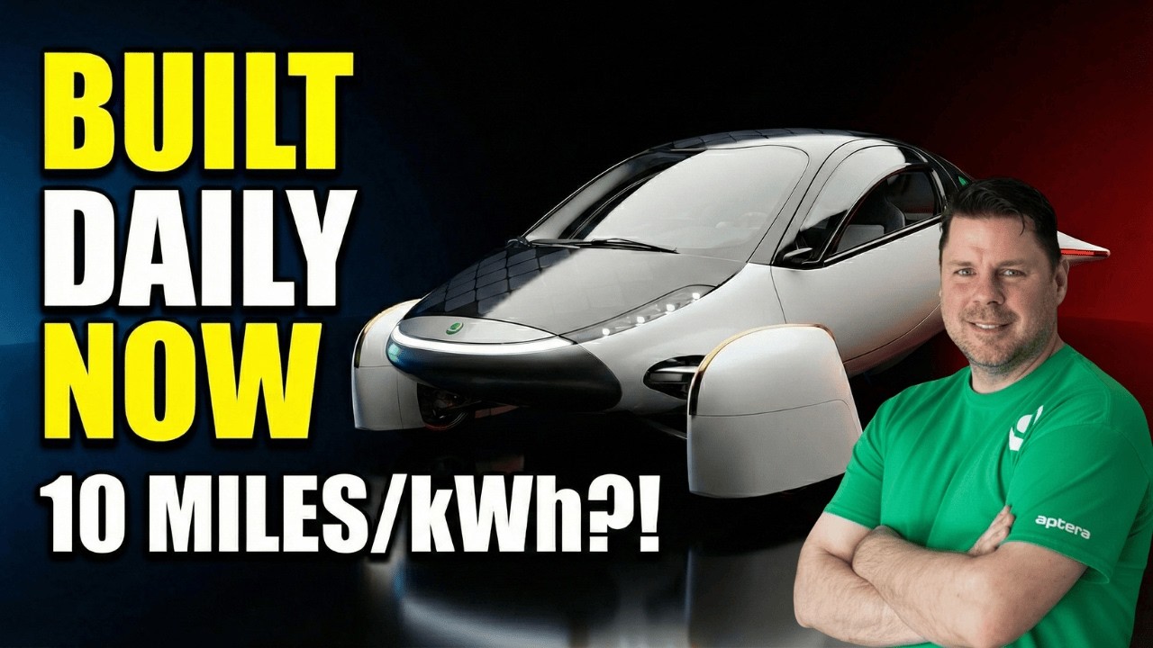 Aptera Factory Update – Real Production Vehicles Built Every Single Day ...