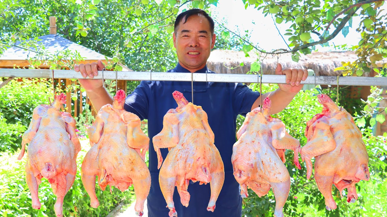 Очень хрустящая целая жареная курица, которая легко превосходит KFC! Лучший цыпленок на свете!