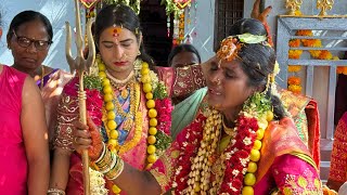 Rakesh Bonam Anna  Jogini Anjamma Balkdanet Yellamma Jogu Kalyanam  Yellamma Kolupu  