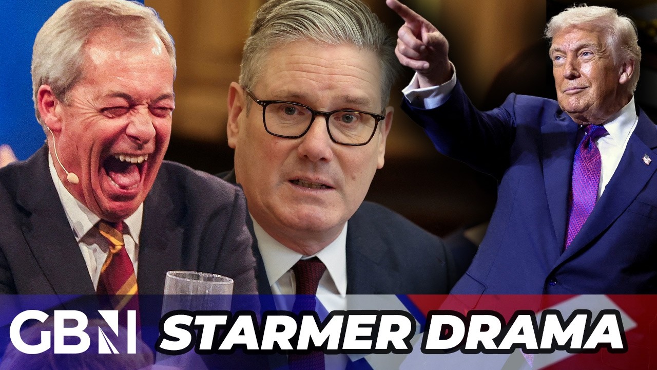 Trump delivers 'MASSIVE MIDDLE FINGER' to Starmer with help from Farage