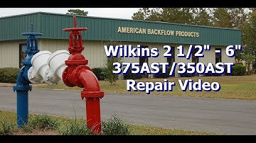 Wilkins Zurn 2 1/2" - 6" 375AST/350AST Repair Video