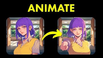 How to Animate Anime Characters in Luma Ai Video Generator!
