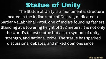 Essay On Statue of Unity With Easy Language In English |