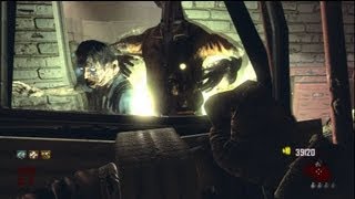 Black Ops 2 Zombies: Melee ONLY Round 30 Challenge in TranZit - Zombie Shield