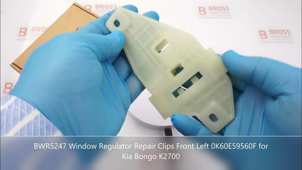 BWR5247 Window Regulator Repair Clips Front Left 0K60E59560F for Kia