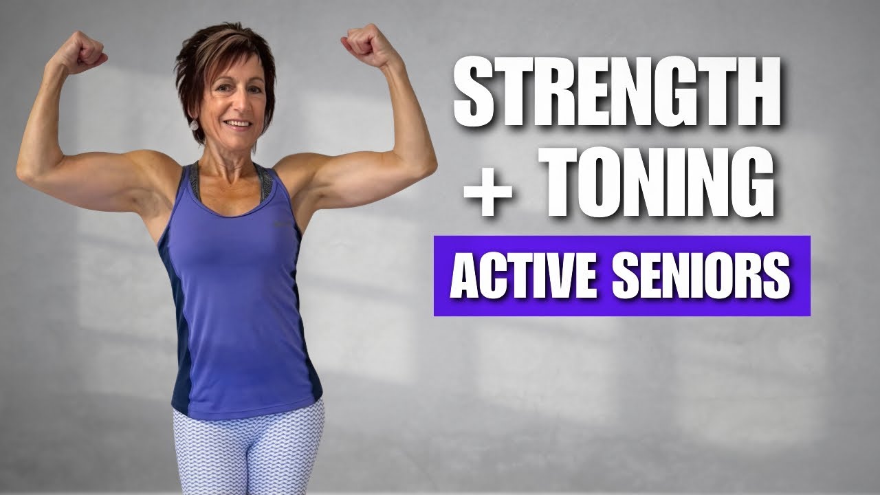 20 Min Strength & Toning Workout for Seniors | No Equipment - YouTube