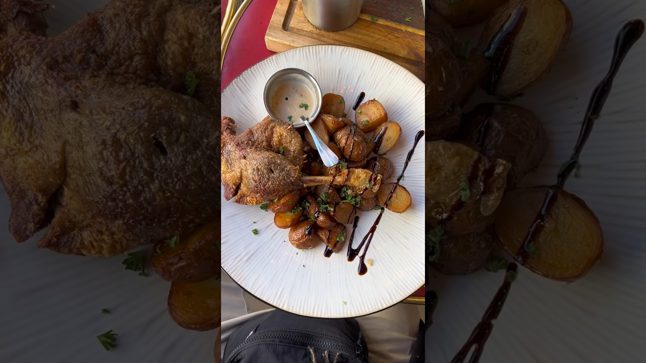 We ordered duck confit in Paris, does this seem right?