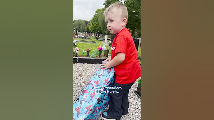 Little Boy Surprised With Gift On His Dead Dad's Grave 😭